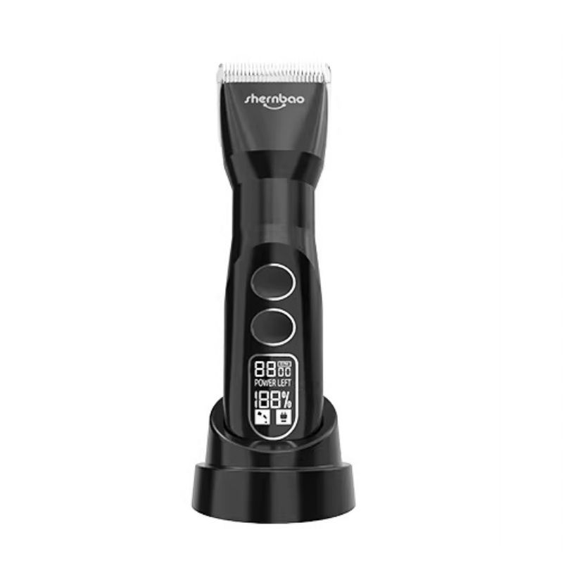 Cordless Dog Clippers Low Noise Grooming - Shernbao PGC-880 D Series Blade Cordless