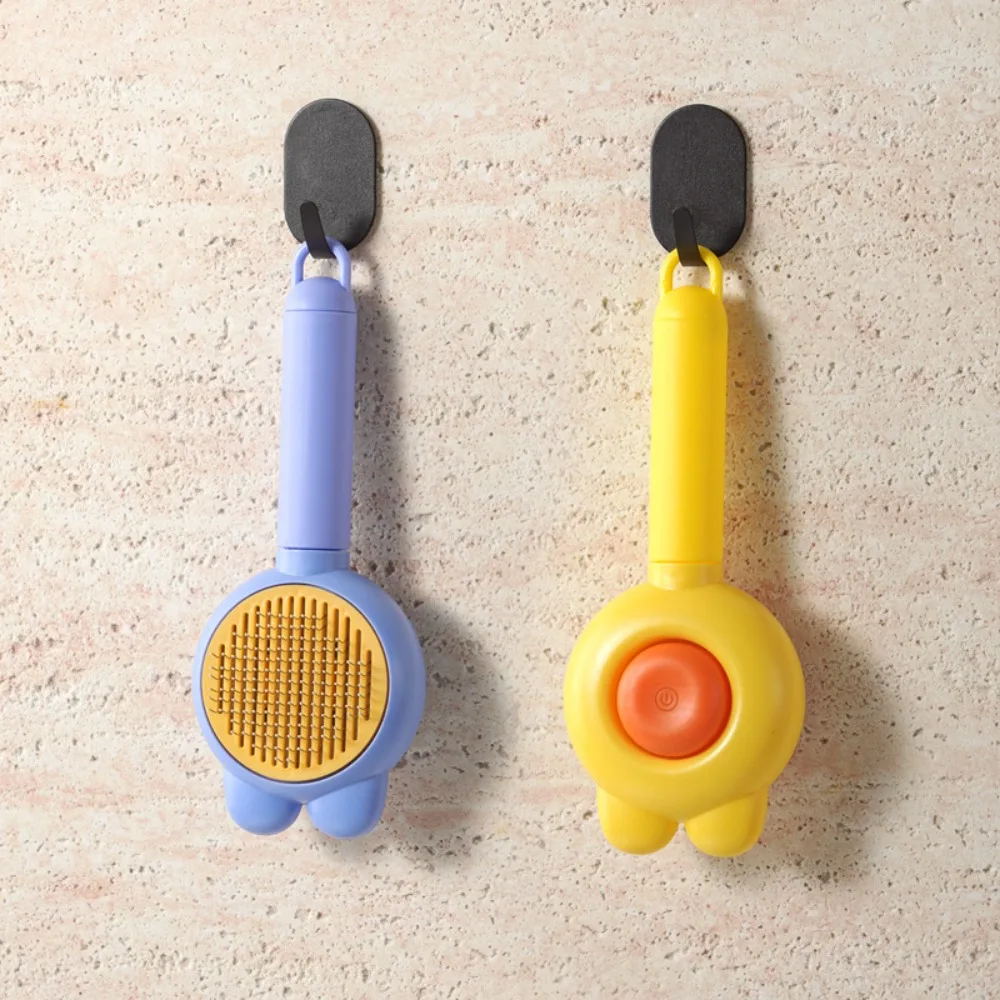 Slicker Brush Self Cleaning Pet Grooming - 1Pcs Pet Hair Removal Comb Dog