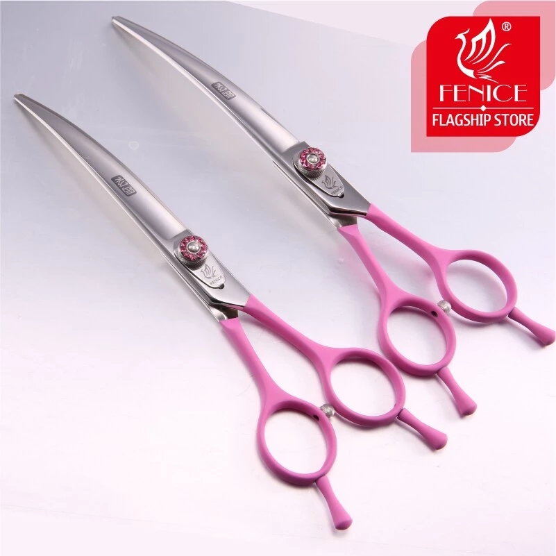 Fenice Professional JP440C Pet - огляд і ціна Professional Pet Grooming Scissors Curved