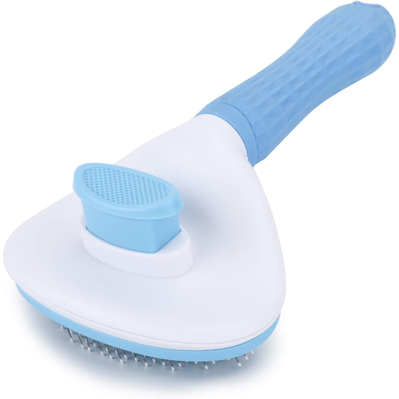 Self Cleaning Slicker Brush, D - огляд і ціна Slicker Brush Self Cleaning Pet Grooming