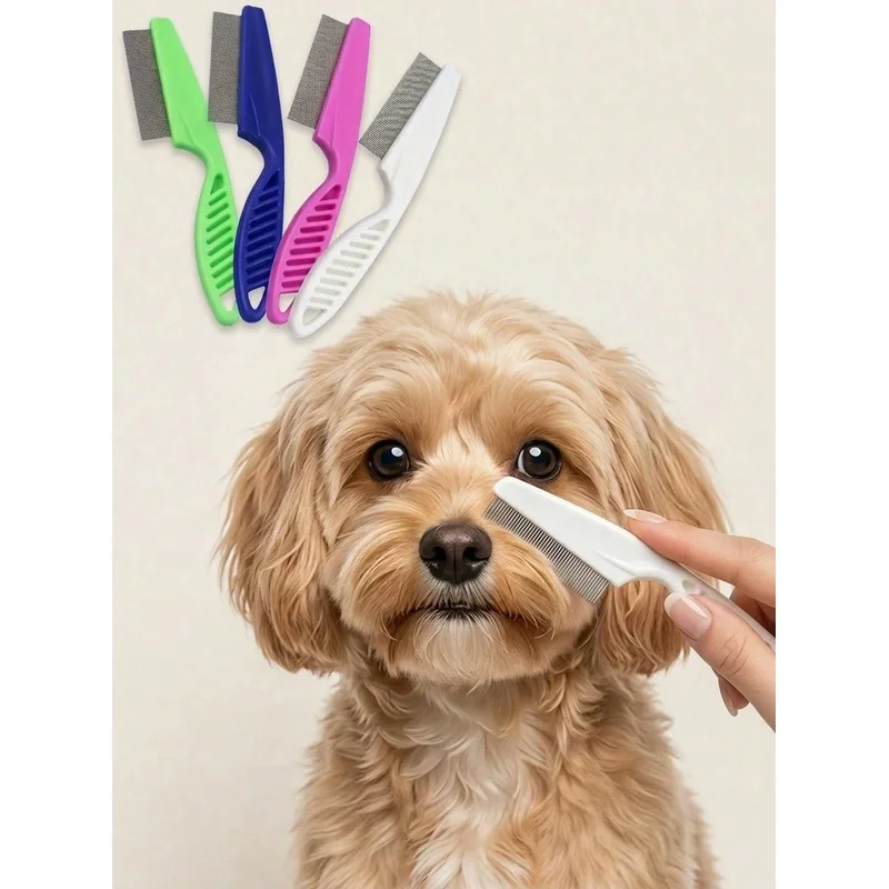 Pet Tear Stain & Flea Comb Fin - огляд і ціна Flea Comb Fine Tooth Pet Tear Stain