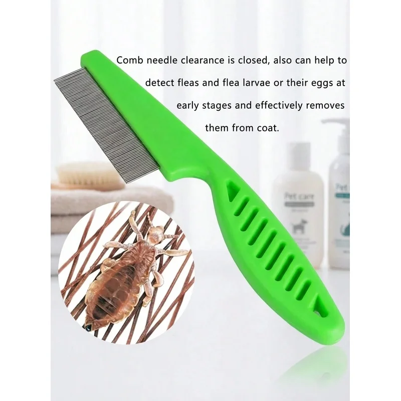 Pet Tear Stain & Flea Comb Fin - огляд і ціна Flea Comb Fine Tooth Pet Tear Stain