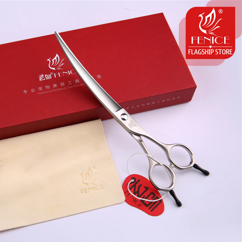 Fenice Professional Dog Groomi - огляд і ціна Professional Pet Grooming Scissors Curved