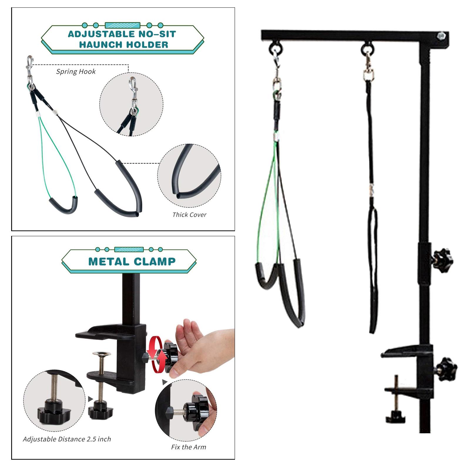 Folded Pet Grooming Arm w/ Cla - огляд і ціна Folding Pet Grooming Table Arm Clamp