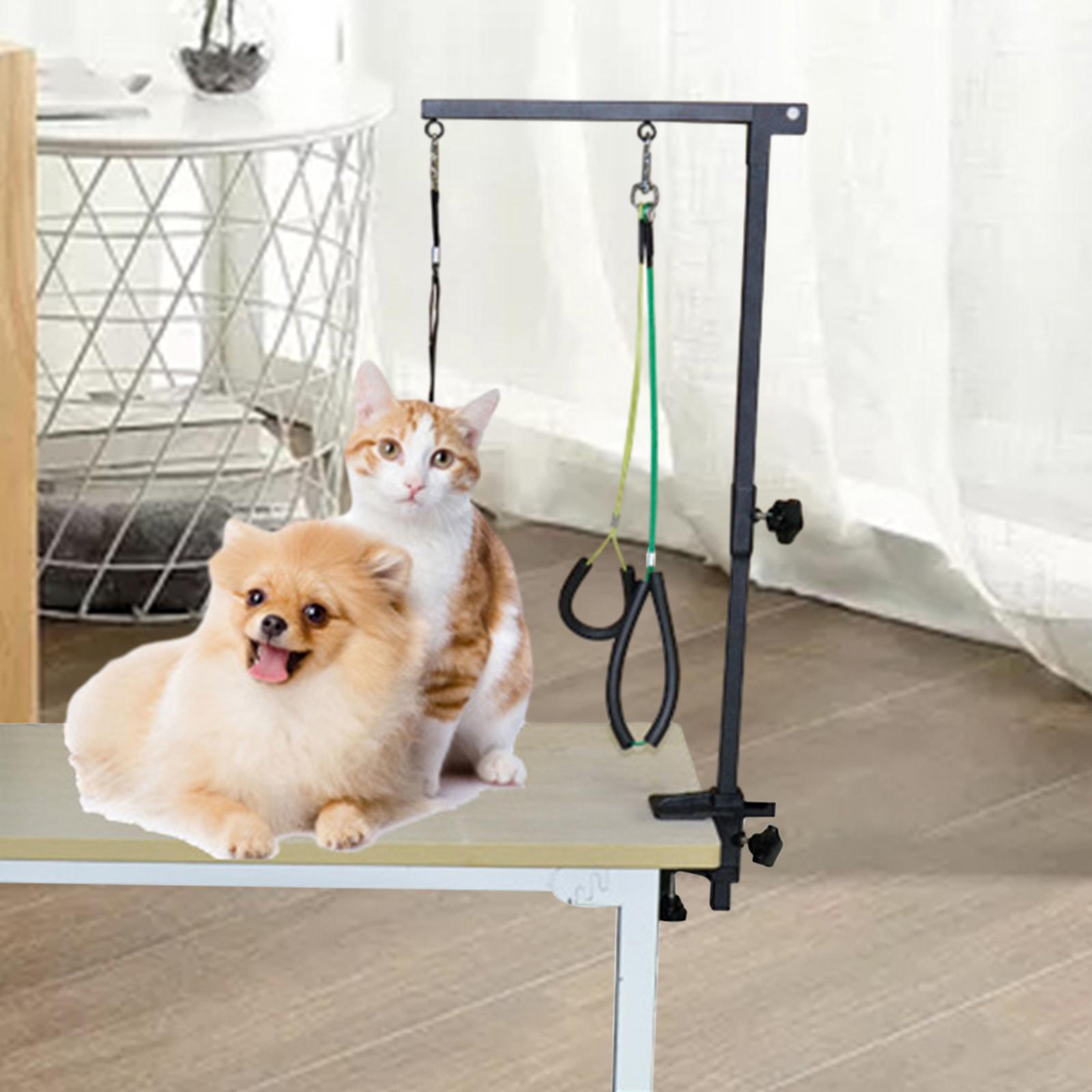 Dog Grooming Arm with Clamp Pe - огляд і ціна Folding Pet Grooming Table Arm Clamp