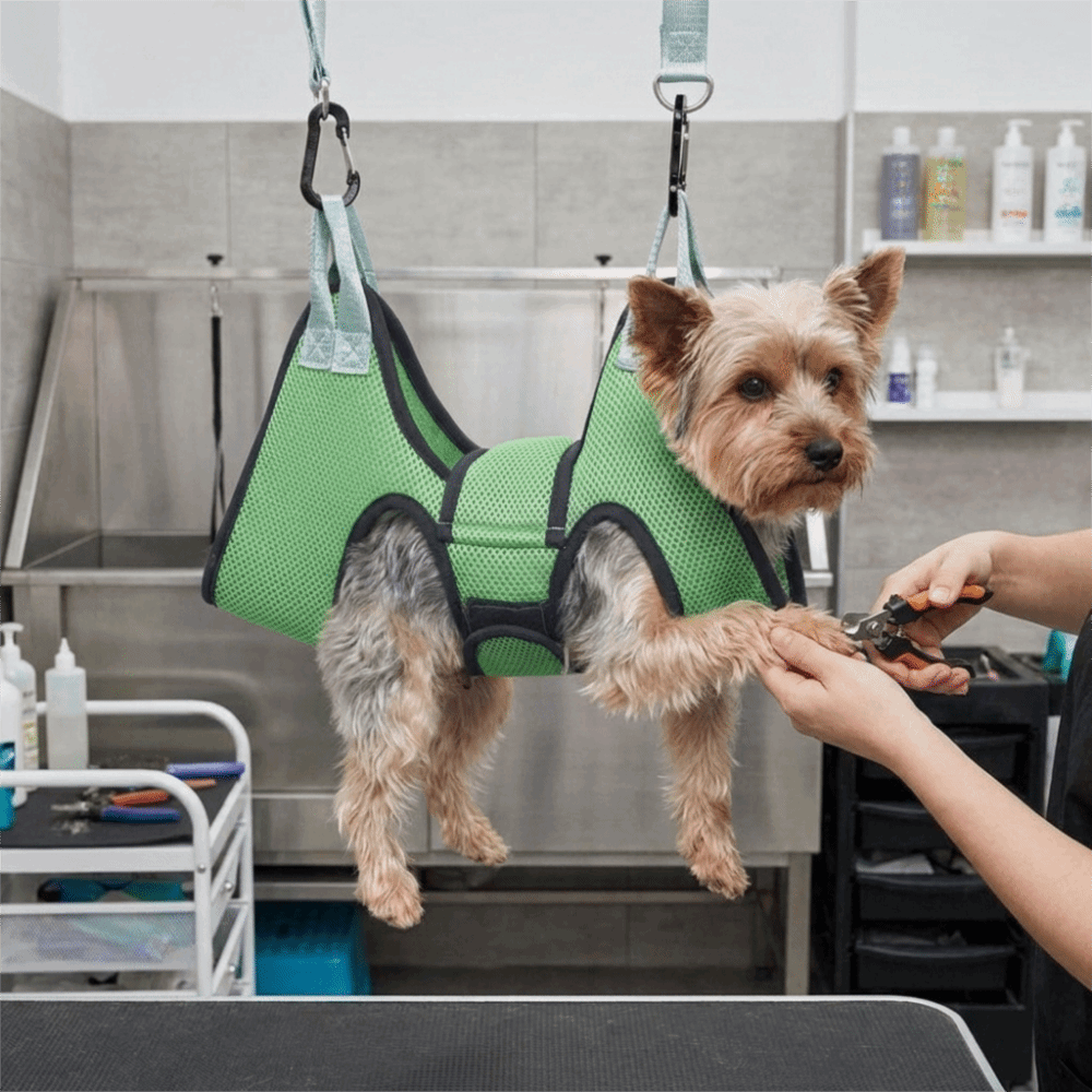 Adjustable Dog Grooming Hammoc - огляд і ціна Pet Grooming Hammock Sling Restraint