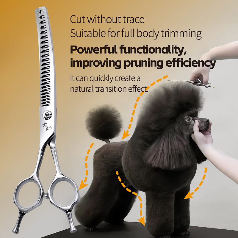 Fenice Professional Left-Hande - огляд і ціна Professional Pet Grooming Scissors Curved