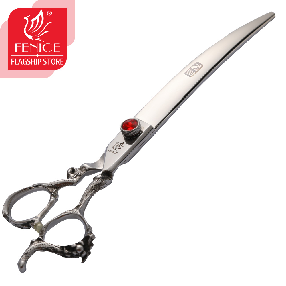 Fenice Dragon Handle Professio - огляд і ціна Professional Pet Grooming Scissors Curved