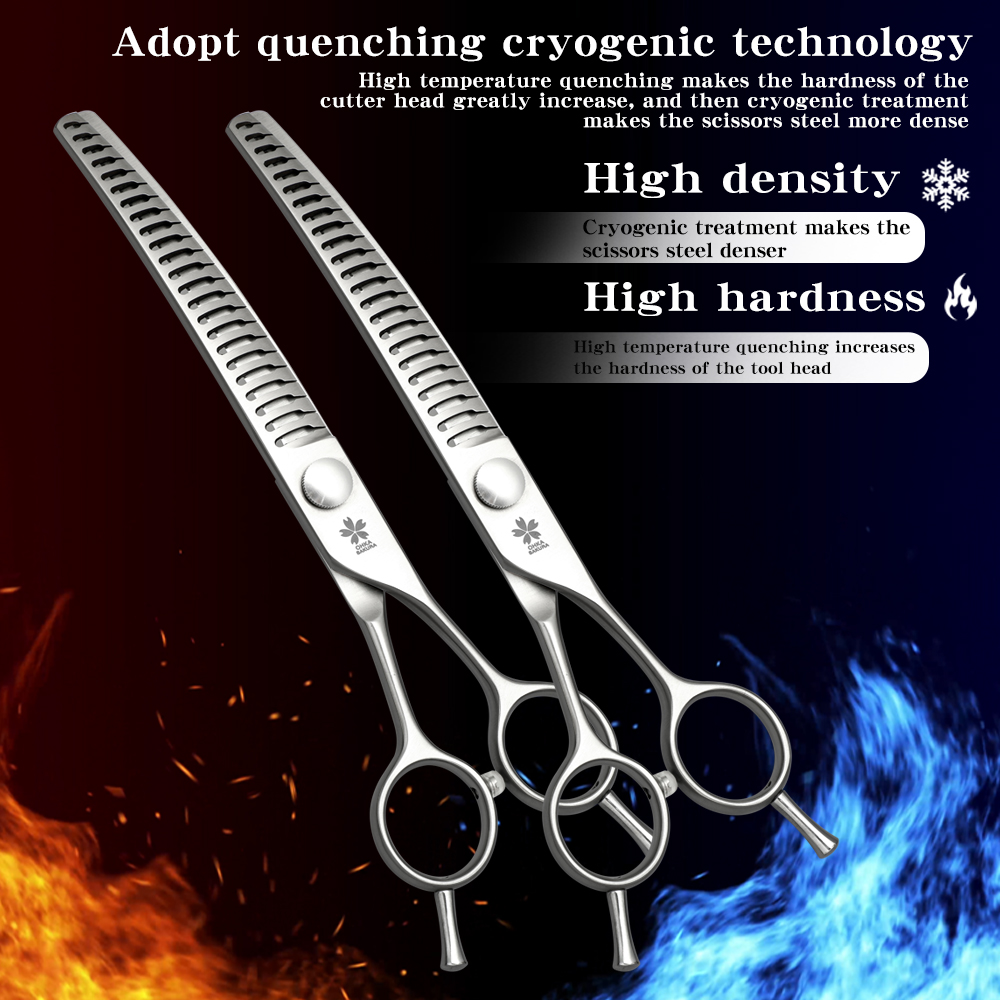 Professional Pet Grooming Scis - огляд і ціна Professional Pet Grooming Scissors Curved