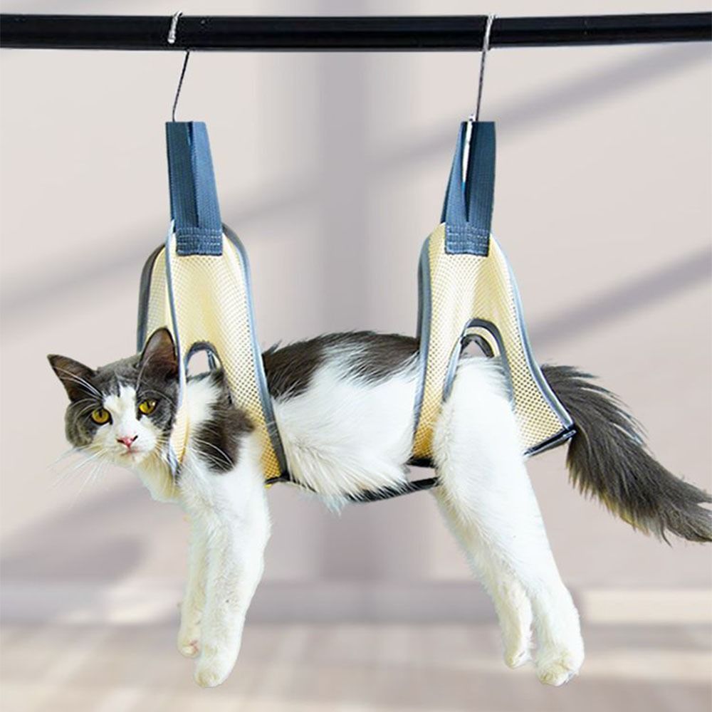 Hanging Cat Grooming Hammock A - огляд і ціна Pet Grooming Hammock Sling Restraint
