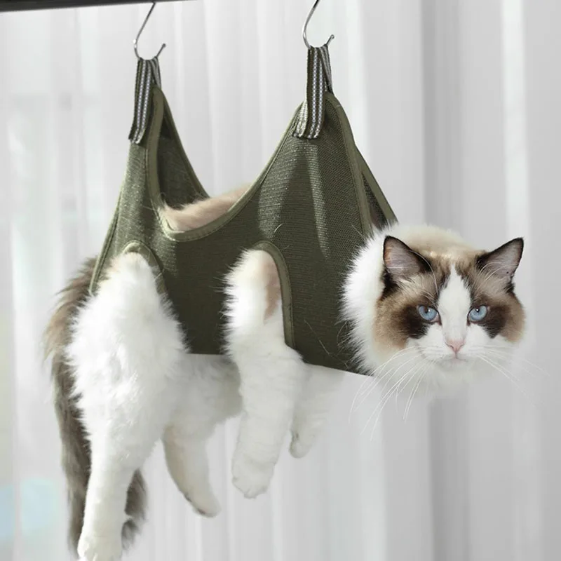 Cats Grooming Hammock Cat Dog  - огляд і ціна Pet Grooming Hammock Sling Restraint