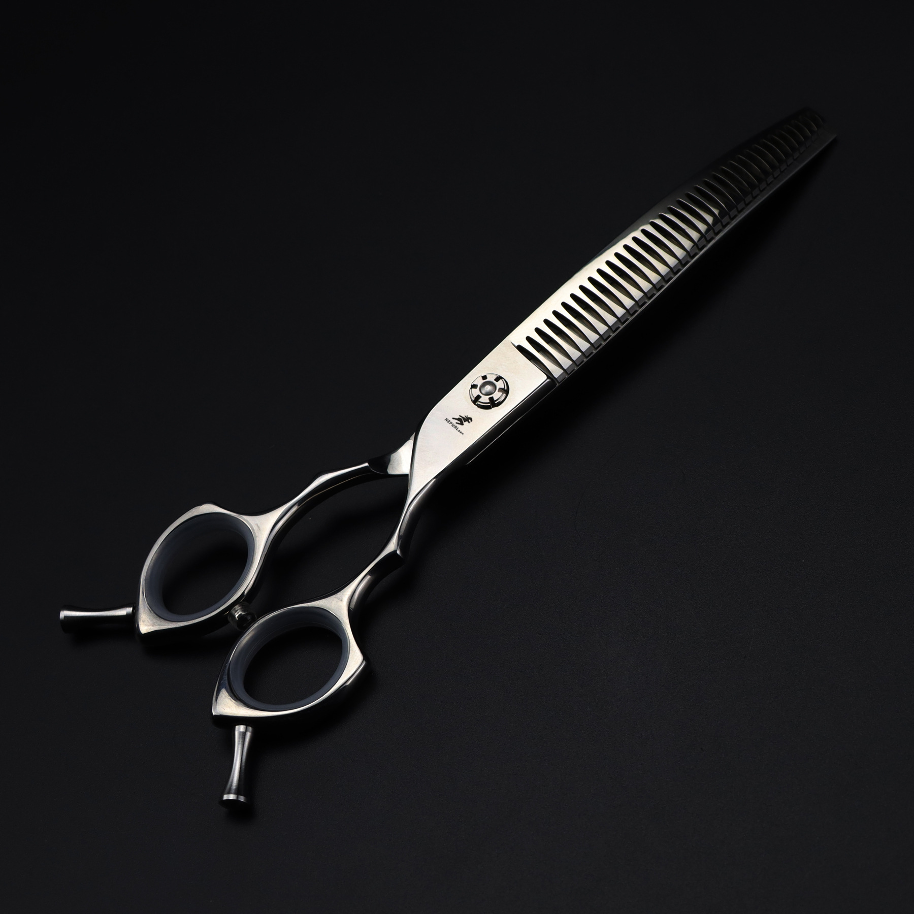 Dog Curved Thinning Scissors 7 - огляд і ціна Professional Pet Grooming Scissors Curved