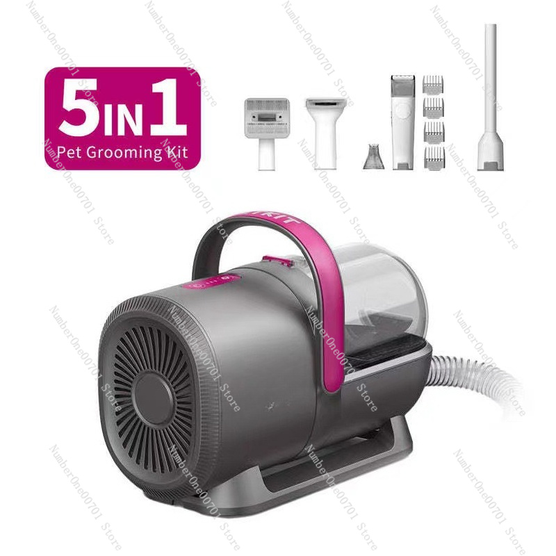 5-in-1 Pet Grooming Vacuum Kit - огляд і ціна Pet Grooming Vacuum Suction Kit 5 In 1