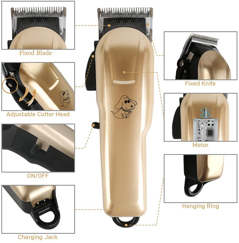 Benepaw Professional Dog Hair  - огляд і ціна Cordless Dog Clippers Low Noise Grooming