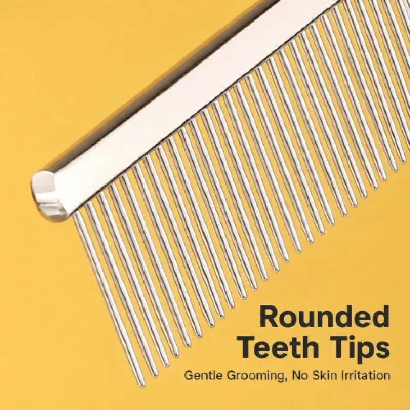 304 Stainless Steel Pet Groomi - огляд і ціна Flea Comb Fine Tooth Pet Tear Stain