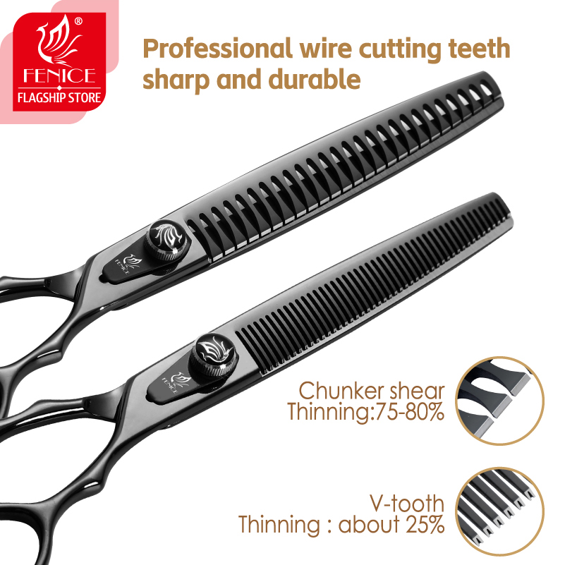 Fenice JP440C Steel Profession - огляд і ціна Professional Pet Grooming Scissors Curved