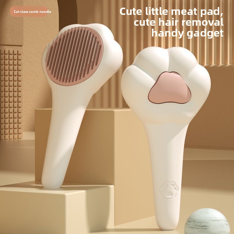 Pet Grooming Brush Deshedding, - огляд і ціна Slicker Brush Self Cleaning Pet Grooming