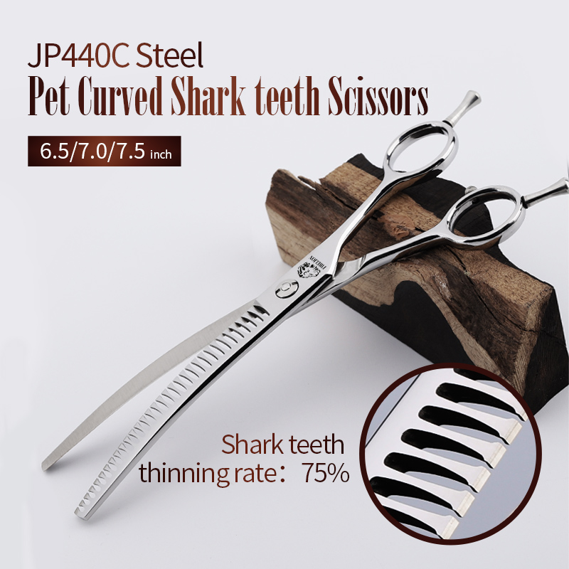 FIRELION 6.5/7.0/7.5 Inch Prof - огляд і ціна Professional Pet Grooming Scissors Curved