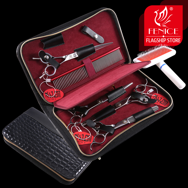 Fenice 6.5/7/7.5/8 inch Profes - огляд і ціна Professional Pet Grooming Scissors Curved