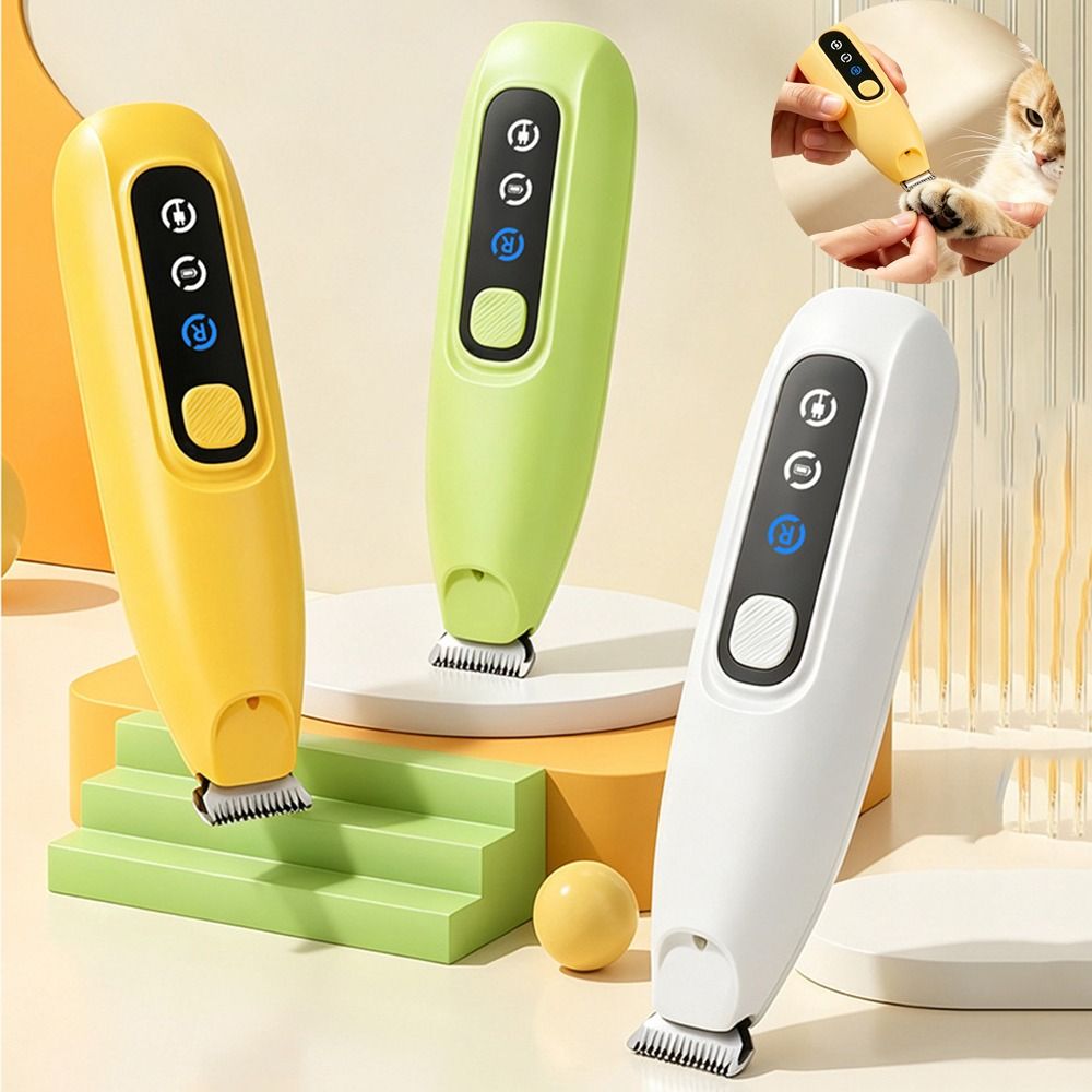 Professional LED Light Pet Paw - огляд і ціна Cordless Dog Clippers Low Noise Grooming