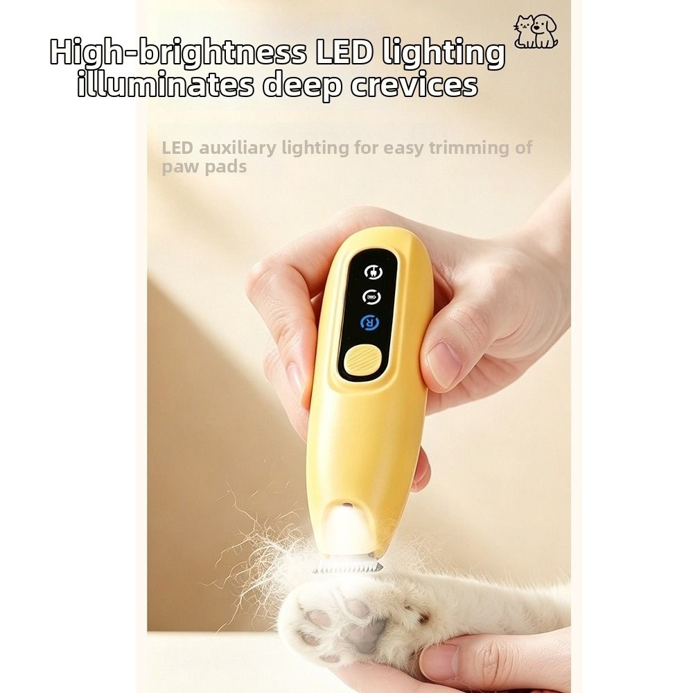 Professional LED Light Pet Paw - огляд і ціна Cordless Dog Clippers Low Noise Grooming