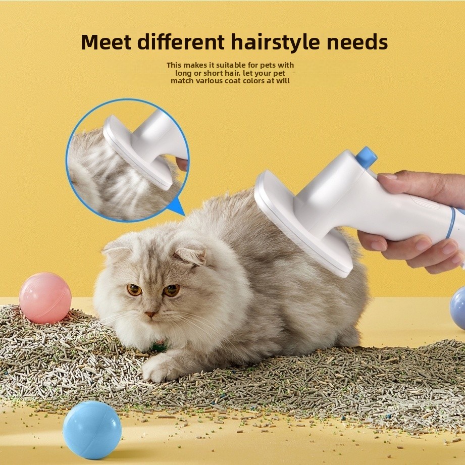Multifunctional Pet Vacuum Cle - огляд і ціна Pet Grooming Vacuum Suction Kit 5 In 1