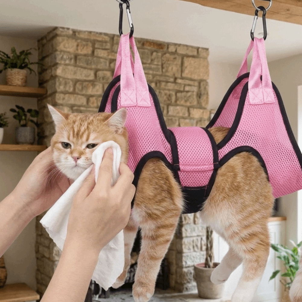 Adjustable Dog Grooming Hammoc - огляд і ціна Pet Grooming Hammock Sling Restraint