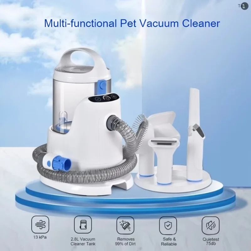 2026 5-in-1 Professional Pet G - огляд і ціна Pet Grooming Vacuum Suction Kit 5 In 1