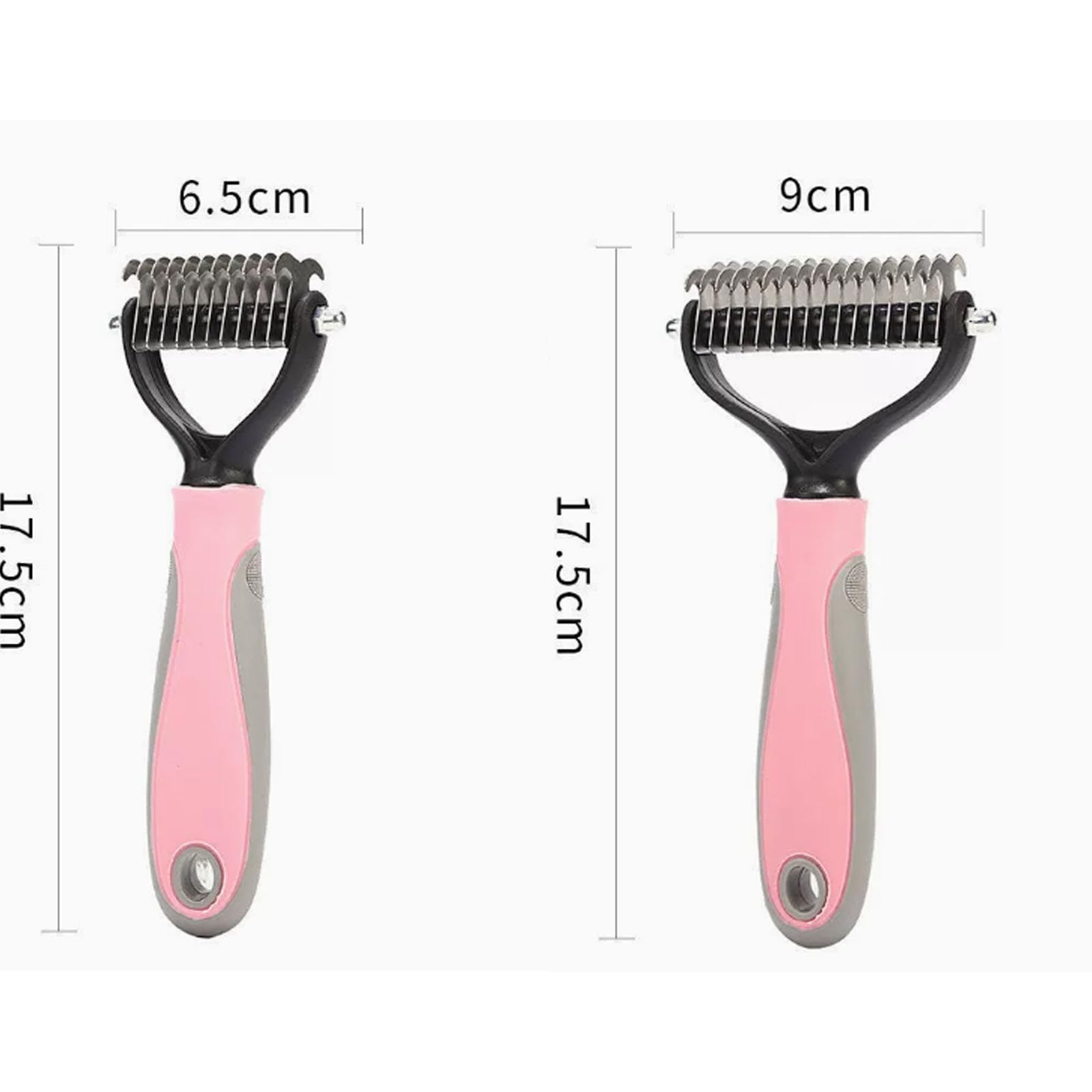 Pet Grooming Brush - Shedding  - огляд і ціна Undercoat Rake Dematting Tool Dog Shedding