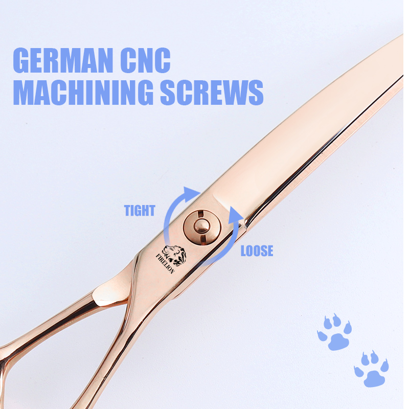 FIRELION Professional VG10 6.5 - огляд і ціна Professional Pet Grooming Scissors Curved