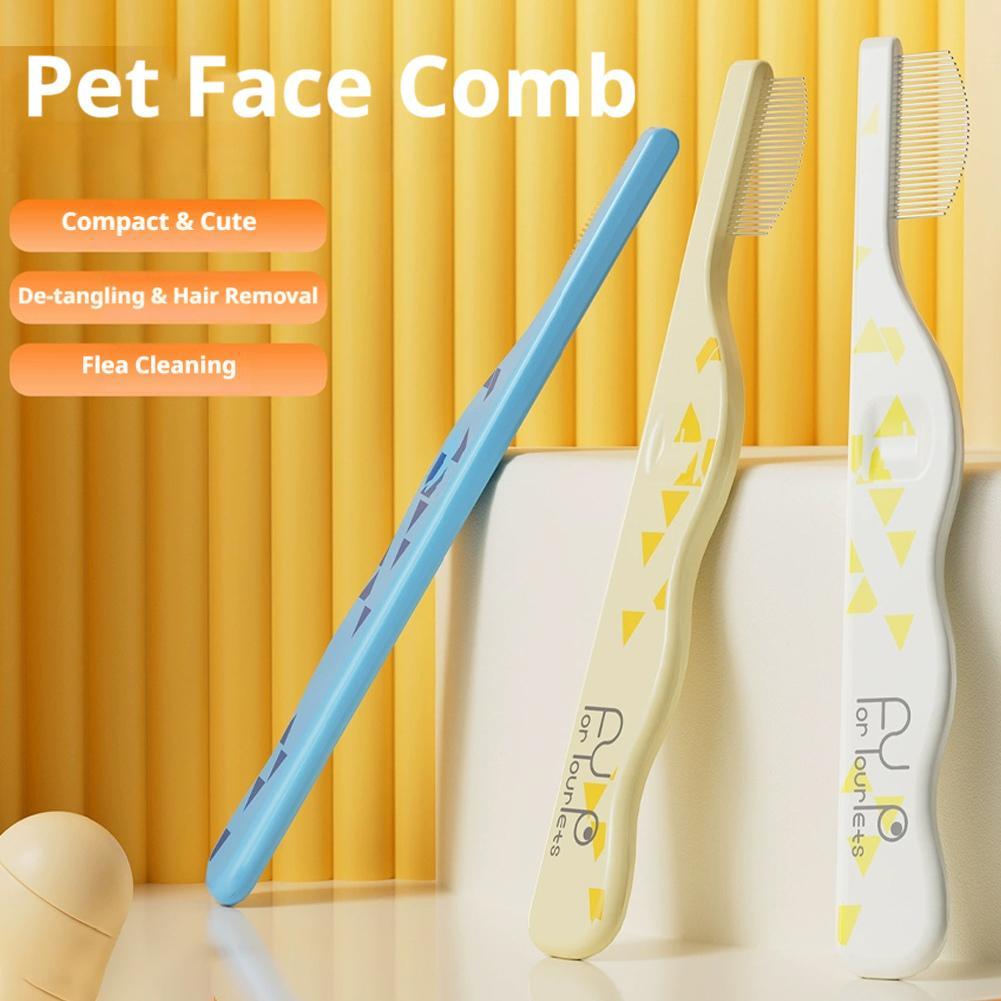 Cat Face Comb Mini Stainless S - огляд і ціна Flea Comb Fine Tooth Pet Tear Stain