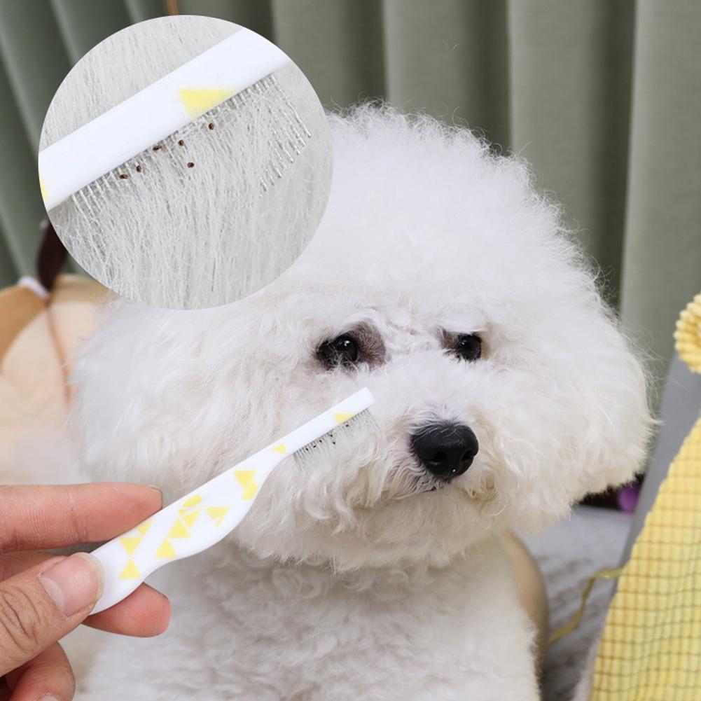 Cat Face Comb Mini Stainless S - огляд і ціна Flea Comb Fine Tooth Pet Tear Stain
