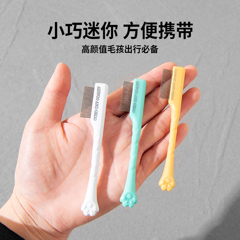 Pet Tear Stain Dog Face Eye Di - огляд і ціна Flea Comb Fine Tooth Pet Tear Stain